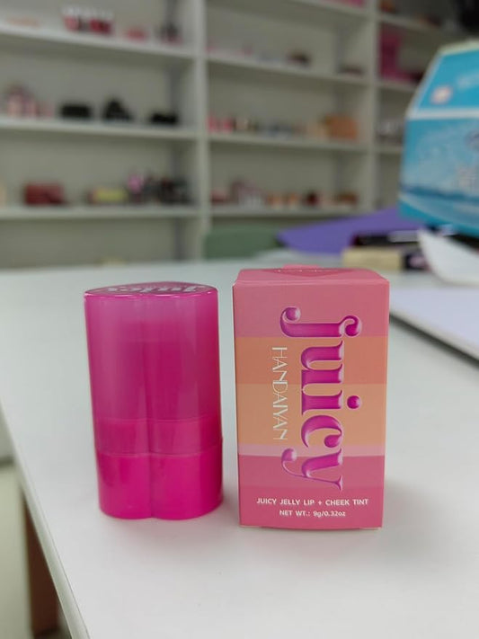 Jelly Blush, 3-In-1 Multi-Use Blush Stick for Eyes, Cheeks & Lips, Hydrating Texture (01, 1 PCS)