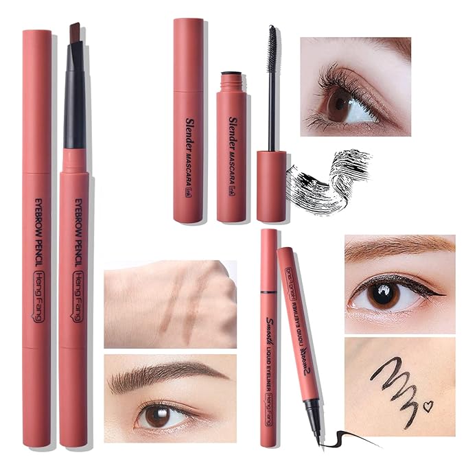 LAMUSELAND All in One Makeup Kit, 11-Piece Women Complete Makeup Kit, a Must-Have Gift Set for Beginners or Professional Makeup Sets Beginners. (9091E-A)