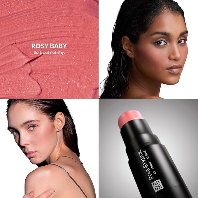 Blush Stick For Women - Rosy Baby Blusher Highlighter Blush Stick For Cheeks Matte Finish Waterproof And Long Lasting Blusher, Face Makeup 7 g (Pack of 1)