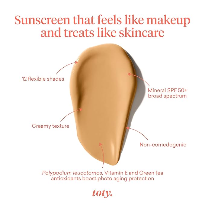 by Sofia Vergara - Ilumina CC Cream SPF 50+ & Ilumina Brush - 100% Mineral Color Correcting Cream + Angled Complexion & Foundation Blending Brush - Tinted moisturizer with spf - 2C Bundle