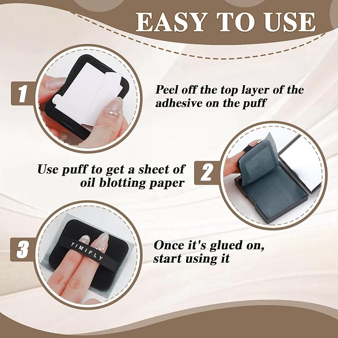 1000pcs Oil Blotting Sheets for Face, Clean and Clear Oil Absorbing Sheets, Oil Blotting Papers for Face(Black)