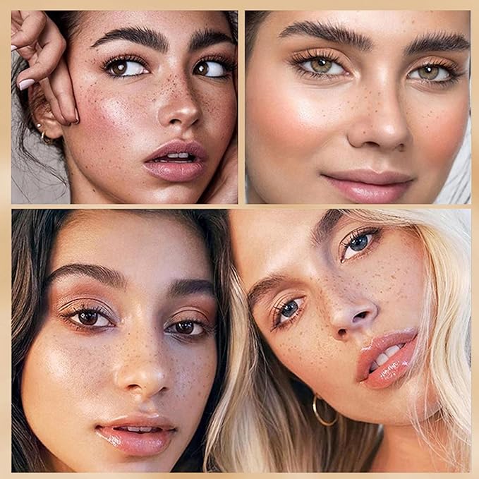 Light Brown Freckle Pen - Natural Waterproof Makeup Tool for Face & Body, Long Lasting Cosmetic Marker with Precision Tip, Vegan & Cruelty Free, Daily Use & Special Occasion