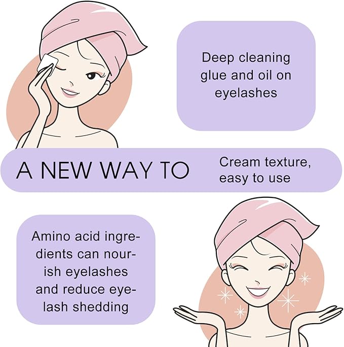 Rose Lash Remover Kit for Lash Extensions Professional Fast Low Irritation Cream Glue-remover 10g Sensitive Skin Dissolution Extension-Remover By WENDY LASHES(Rose,10g)