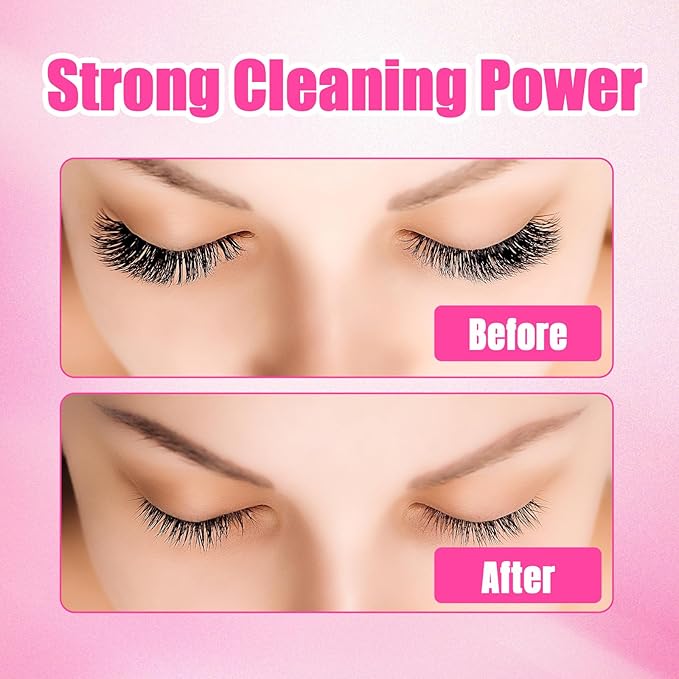 Eyelash Glue Remover for Lash Extensions: for DIY and Lash Artists, Wendy, 10ml Cream, Effectively, Low Irritation, Pink, Strawberry Flavored