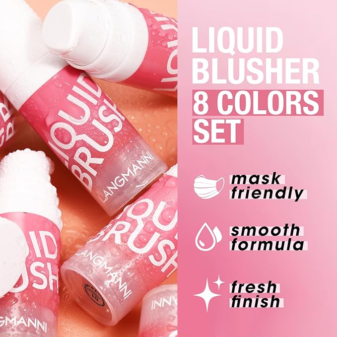 Cream Blush Makeup For Cheeks - Natural Glossy Velvet Texture (06#)
