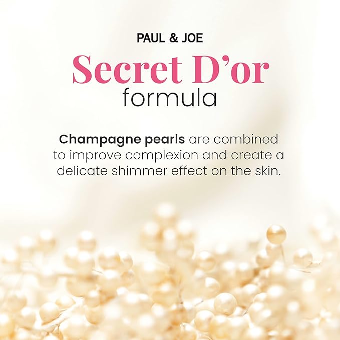 Paul & Joe Moisturizing Foundation Primer, Lightweight, Sheer and illuminating Foundation Makeup with Jojoba Oil, Face Makeup Base for Orange Undertones, Primer S 02 Orange, 1 fl oz