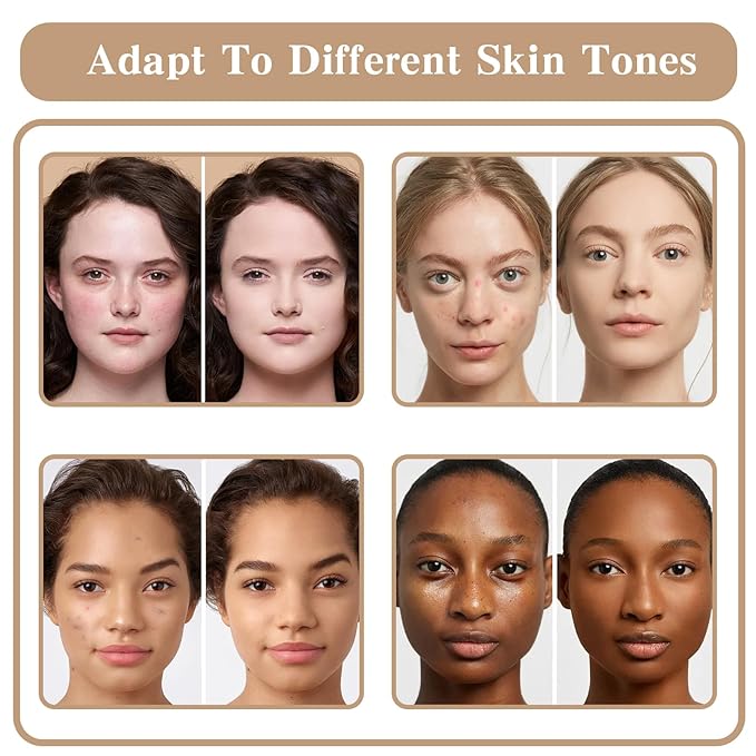 12 Colors Cream Concealer Foundation Palette, Long-Wearing Smudge Proof Blendable Full Coverage Cream Contour Blush Highlighter Color Correcting Concealer Foundation Palette Makeup