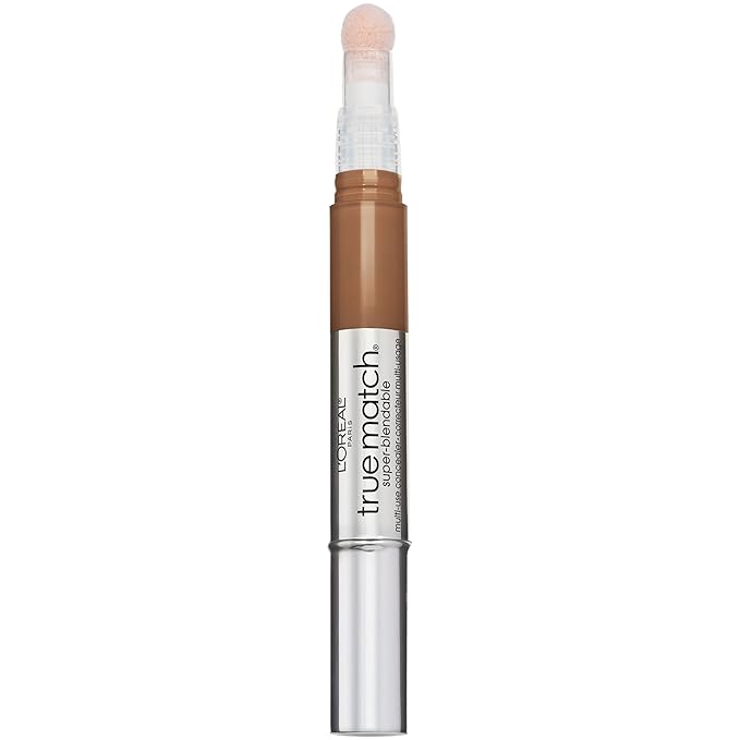 L'Oreal Paris Cosmetics True Match Super-Blendable Multi-Use Concealer Makeup, Deep W9-10, 0.05 Fluid Ounce