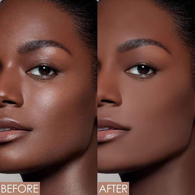 FOCALLURE Oil Control Loose Face Powder, Translucent Loose Setting Powder, Shine-Free Matte Finishing Powder, Long-lasting & Lightweight Sets Foundation Makeup, Includes Velour Powder Puff, Sand
