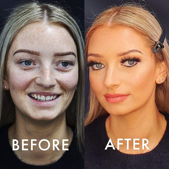 Klara Cosmetics Contour Bronze Blush and Highlight Palette - Matte and Shimmer Face Makeup Palette - Untameable - 0.35 oz