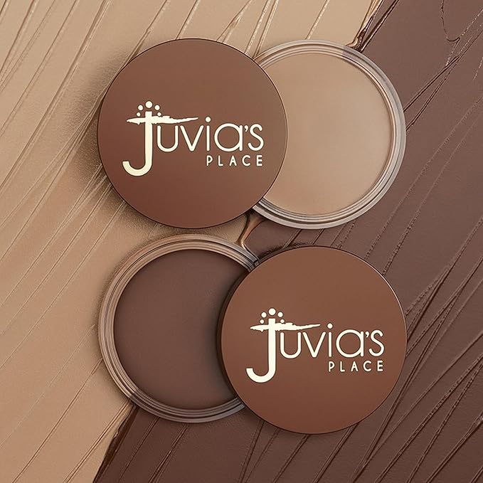 Juvia's Place Bronzed Cream Bronzer - Cocoa - Smooth Cream Bronzer Pot for Sun-Kissed Glow & Warmth, Buildable & Blendable Makeup Contour with Long-Lasting Matte Shimmer Finish, Highly Pigmented