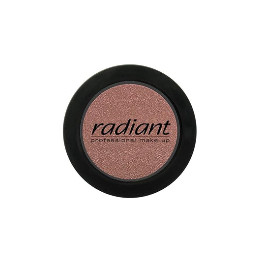 Radiant Professional Blush Color - Pressed Powder Compact Blusher in Matte & Pearly Shades - Suitable for Most Skin Types - Easy to Apply - 4 grams - Apple Brown (102)
