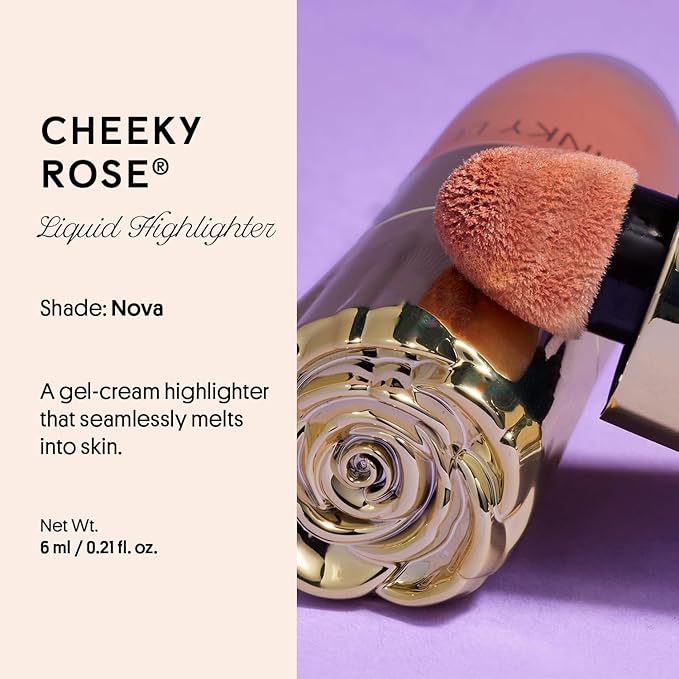 Winky Lux Cheeky Rose Darling Liquid Blush and Nova Liquid Highlighter