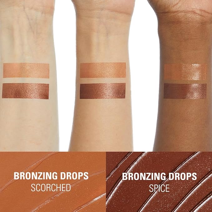 Revolution, Bright Light Bronzing Drops, Bronze & Glow for Face & Body, Infused with Hyaluronic Acid, Vegan & Cruelty-Free, Bronze Summer, 0.77 fl oz