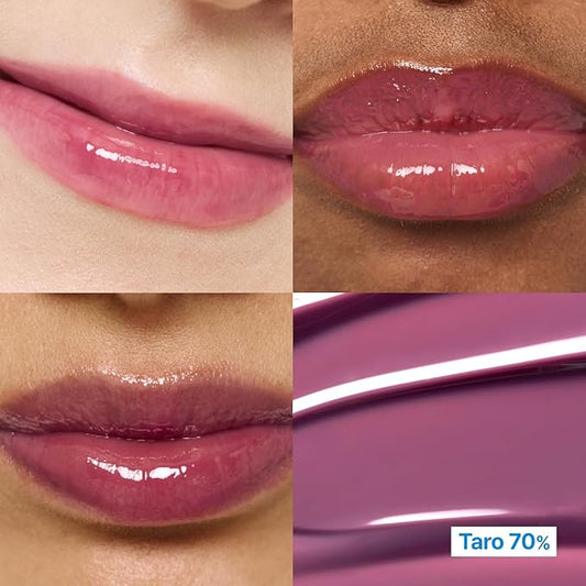 3D Voluming Gloss 70% (Rich) | Taro 70% | High Shine, Non-Sticky Lip Gloss for Makeup | Long-Lasting, Moisturizing Gel Formula | 30%, 70% Pigment Options | 5.3g