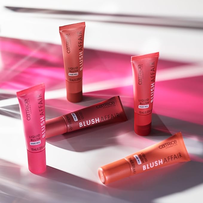 Catrice | Blush Affair Liquid Blush | Long-Lasting & Lightweight Multi-Use Make Up for Cheeks & Lips | Vegan & Cruelty Free | Without Parabens, Gluten, & Preservatives (40 | Velvet Rose)