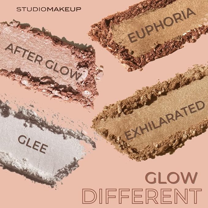 Studiomakeup Face Highlighter Powder - Lightweight, Shimmery Highlighter Makeup Texture Powder - Easy to Apply Makeup Highlighter for All Skin Types