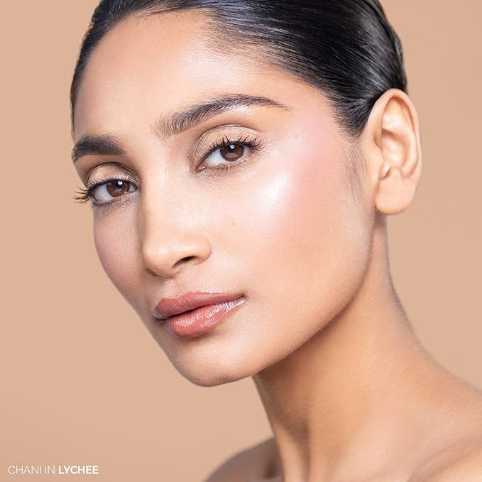 OFIR Elation Powder Blush – Buildable & Highly-Pigmented, Line-Blurring Formula for a Smooth Finish | Lychee - Dusty Rose Shade, 0.13 oz | Long-Lasting, Lightweight Blush Powder