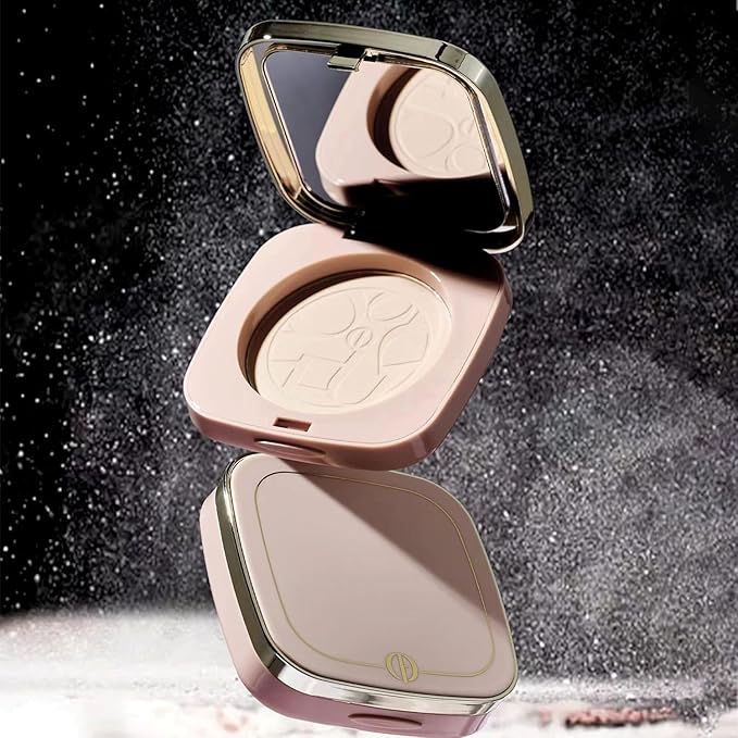 Face Compact Powder Makeup ,Pressed Powder Long Lasting Oil Control Waterproof Sweatproof Powder,Makeup for Flawless Finish All Day,Dating artifact (8030)