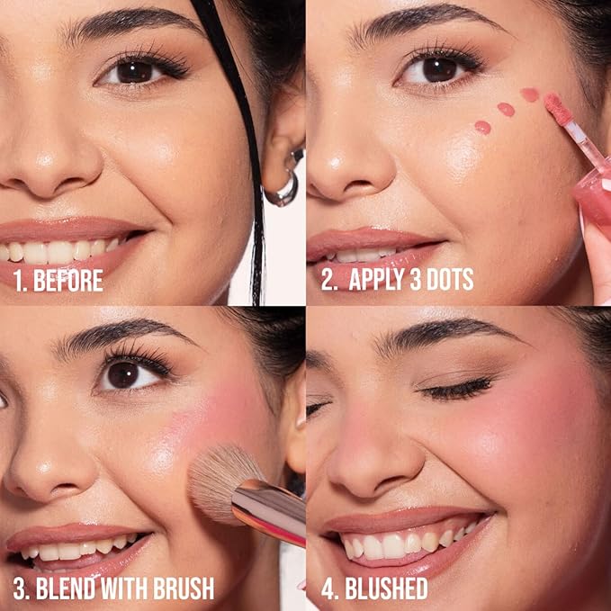 Huda Blush Filter Liquid Blush - Latte (light to medium) - 0.15 fl oz / 4.5 mL