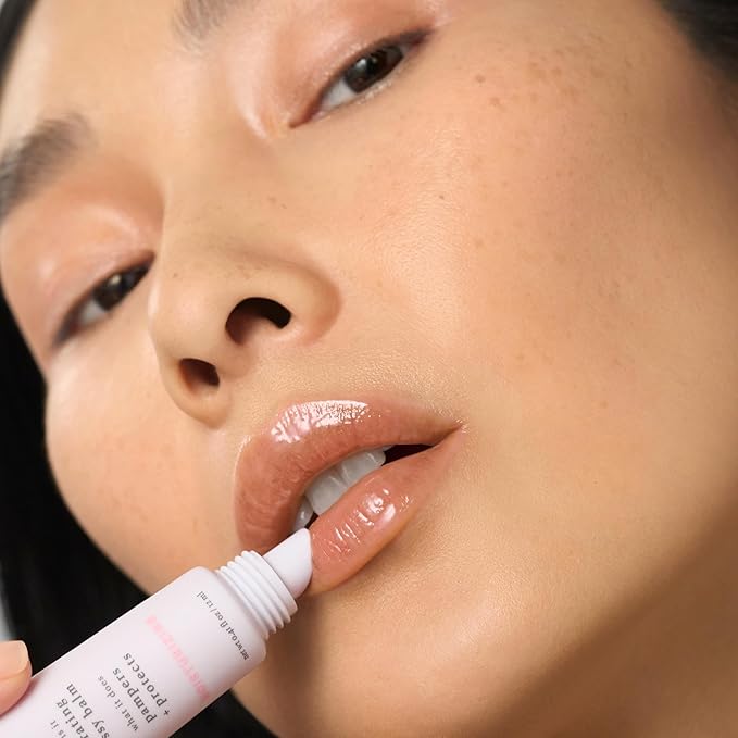 Julep With a Trace Retractable Creamy Long-Lasting Lip Liner, Nostalgic Neautral & 24/7 Lip Treatment - Hydrating Lip Balm + Sleep Mask, Sheer Joy