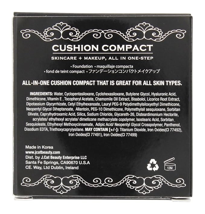 J.CAT BEAUTY Cushion Compact - Chestnut
