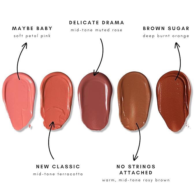 Half Caked In Sync Liquid Blush - Pigmented, Long-Lasting, Multi-Use Liquid Color - Lightweight, Natural Finish - Fragrance-Free, Clean, Vegan & Cruelty-Free, 15ml (No Strings Attached)