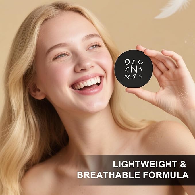 Loose Powder, Face Powder and Finishing Makeup, Lightweight Loose Baking Setting Powder, 1 Count/ 0.35 Fl Oz