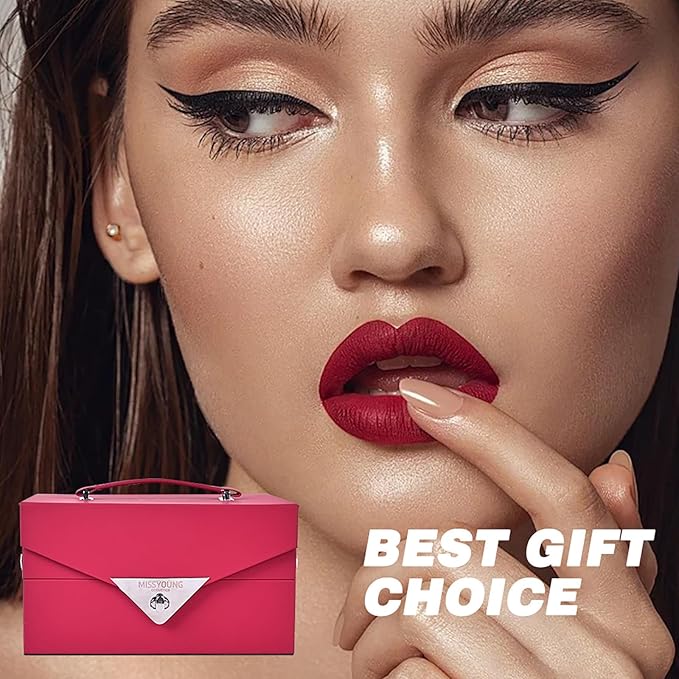 Makeup Kit, Professional Makeup Palette Travel Makeup Case with Eyeshadow Lipstick Concealer Lip Gloss Eyeliner Mascara Contour Bronzer Powder, Makeup Sets for Women Girl