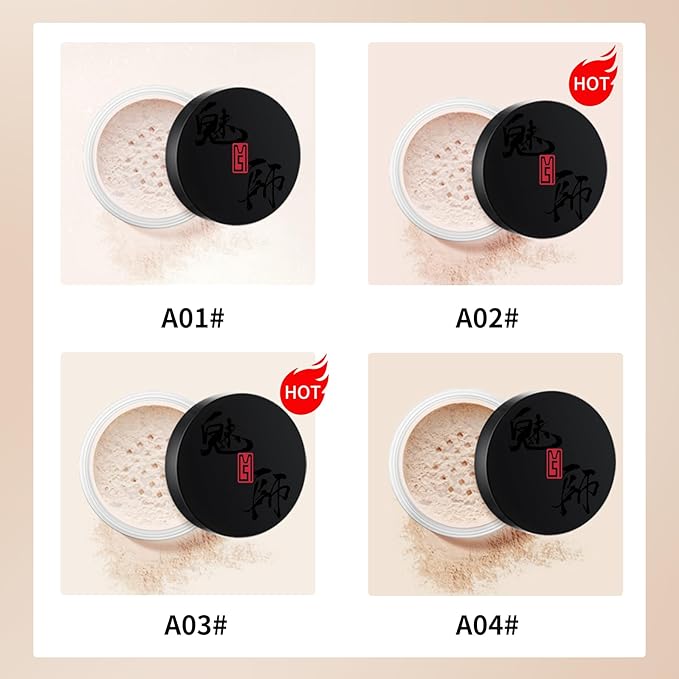 Setting Powder, Definition Powder, Loose Powder, Lightweight, Long-Lasting