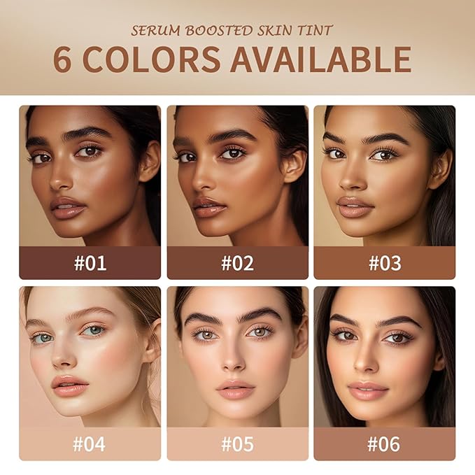 Beauty Balm Serum Boosted Skin Tint, Skin Tint Stick, Perfect for Women & Girls | Foundation Stick Offering Full Coverage, Lightweight, Smooth, Foundation Natural Finish Makeup #03