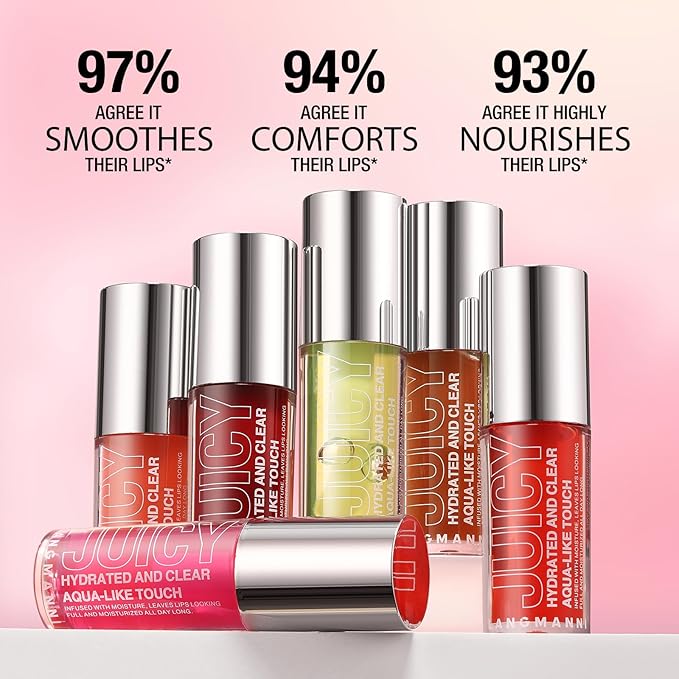 Jolilab Lip Oil, Hydrating Lip Glow Oil Plumping Glass Finish Moisturizing Lip Gloss Lip Tint Extract Lip Oil Tinted for Dry Lip and Lip Care