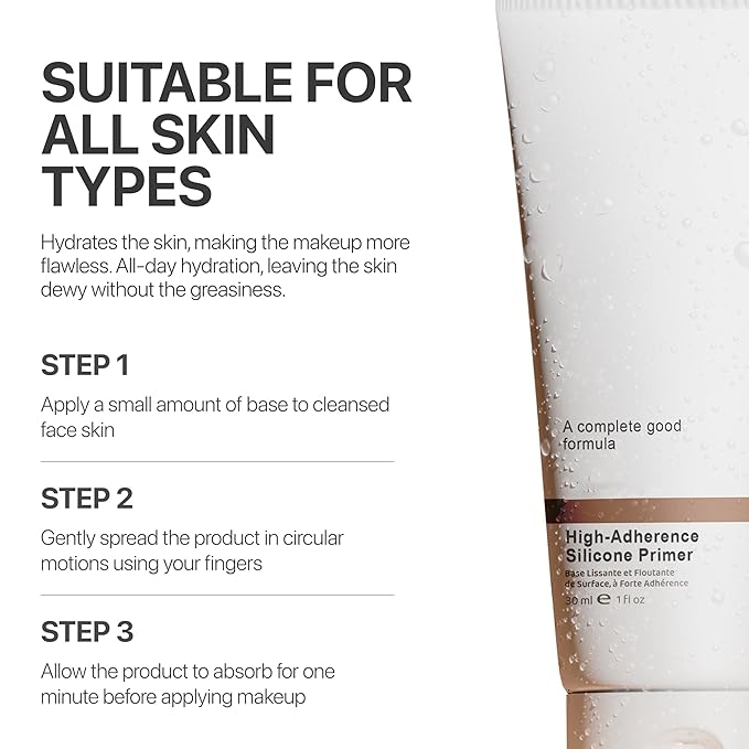 Hydrating Face Primer – Smoothing Makeup Base & Pore Minimizer, Lightweight & Moisturizing, Extends Makeup Wear, Oil Control, for All Skin Types