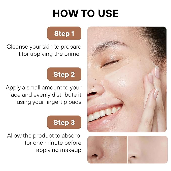 "Hydrating Face Primer Lotion – Minimizes Pores, Controls Oil, Perfect Makeup Base, Smooth Finish, Long-Lasting Effect"