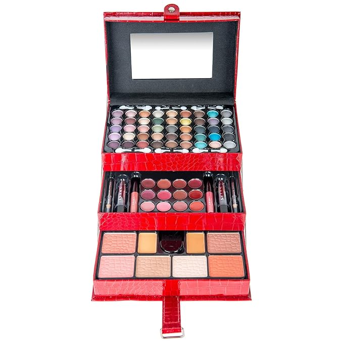 SHANY All In One Makeup Kit (Eyeshadow, Blushes, Powder, Lipstick & More) Holiday Exclusive