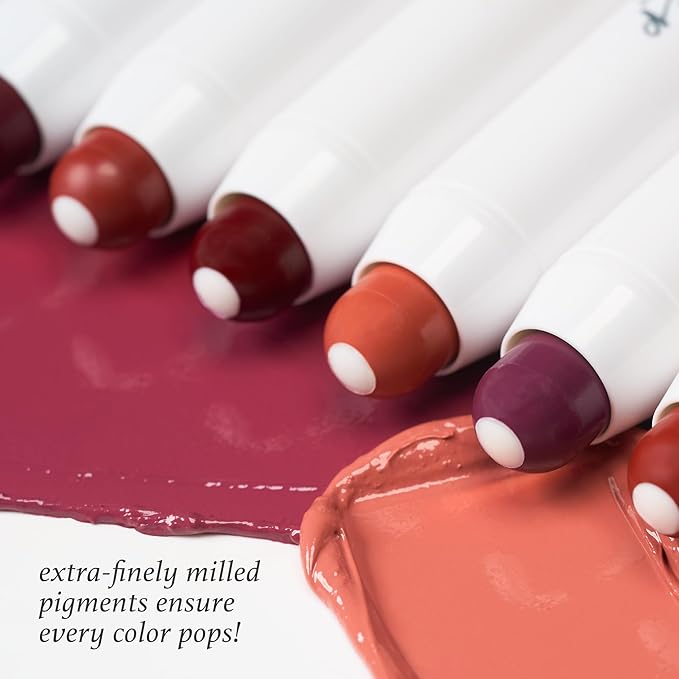 Julep The Perfect Pair 2pc Set It's Balm Tinted Lip Balm Burnt Sienna and With a Trace Retractable Creamy Long-Lasting Lip Liner, Rich Cocoa