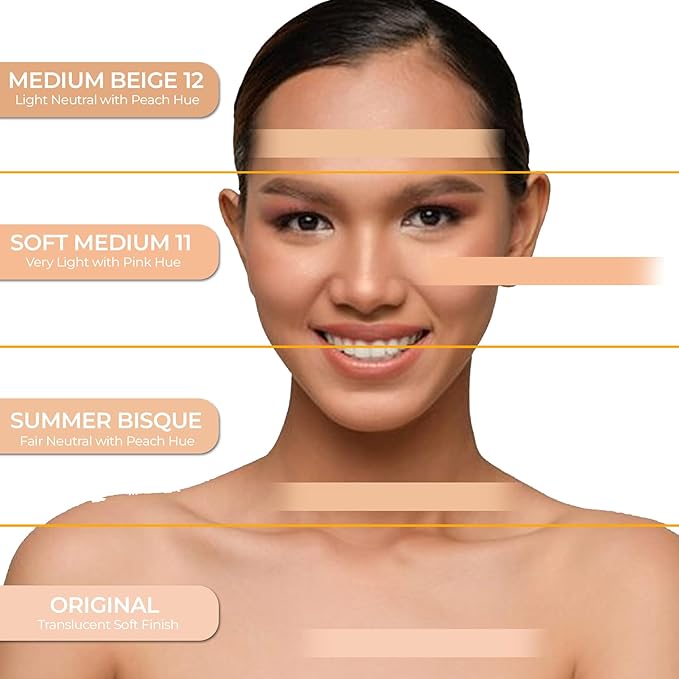 LuxeBlend Mineral Veil Translucent Setting Powder, Weightless Blurring, Baking plus Finishing Powder Makeup