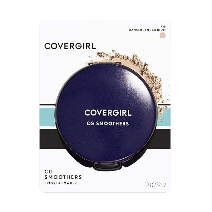 Cover Girl 10608 715 Translucent Medium Smoothers Pressed Powder