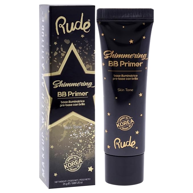 Shimmering BB Primer by Rude Cosmetics for Women - 0.88 oz Primer