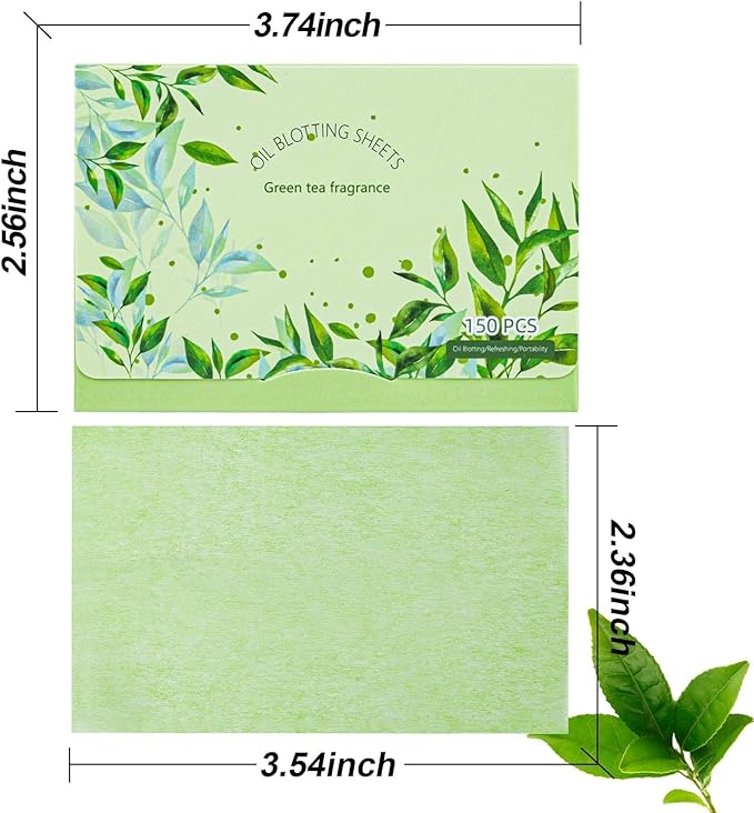 Oil Blotting Sheets for Face - MAQIHAN 5 Scents,750 Counts Oil Absorbing Sheets Blotting Paper for Oily Control Skin Paper,Must Have Face Oil Sheets Premium Bamboo Charcoal Blotter Paper for Women