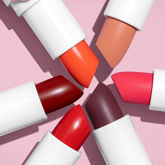 wet n wild Mega Last High-Shine Lipstick Lip Color, Infused with Seed Oils For a Nourishing High-Shine, Buildable & Blendable Creamy Color, Cruelty-Free & Vegan - Bellini Overflow