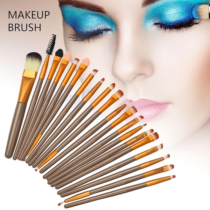 All in One Makeup Kit for Makeup storage bag 2X14 Colors Eyeshadow Palette Liquid Foundation Eyeliner Pencils Contouring Stick 20Pcs Makeup Brushes For Women Girls Teens (Pink)