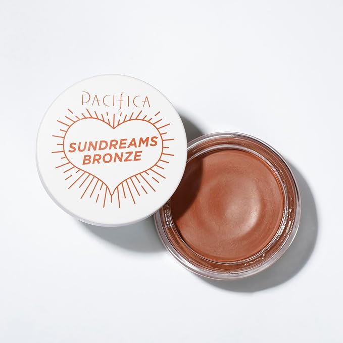 Pacifica Bronzer – Sun Dreams Matte Bronzing Cream Highlighter, Hydrating & Buildable Contour with Floral Extracts, Talc-Free, Vegan & Cruelty-Free, 1 oz (Shade Summer)