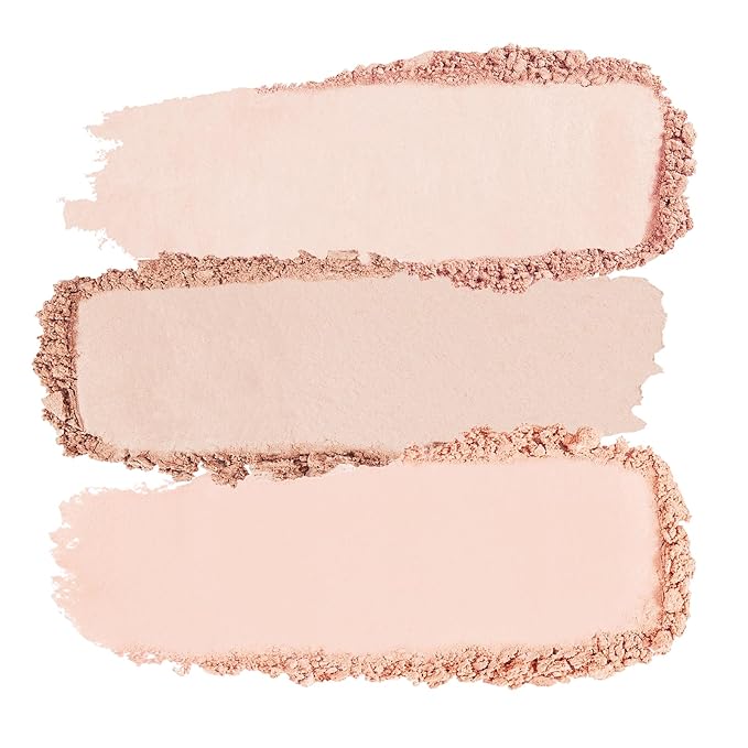 3 Colors Blush Palette For Cheek Makeup, Matte Blush Powder Blendable Face Blush, 12H Longlasting, Lightweight, Smooth Pink, Sunset Orange, 0.37Oz