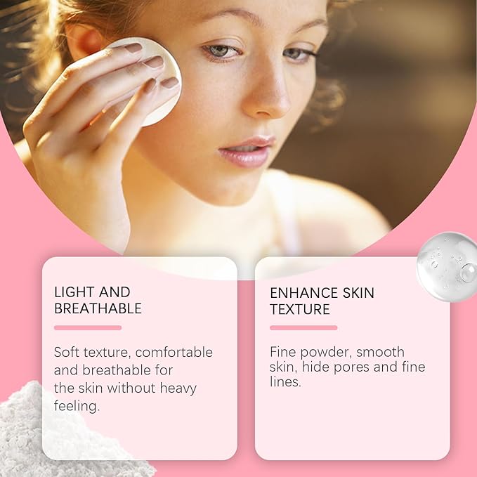 Pink Blurring Setting Powder for All Skin