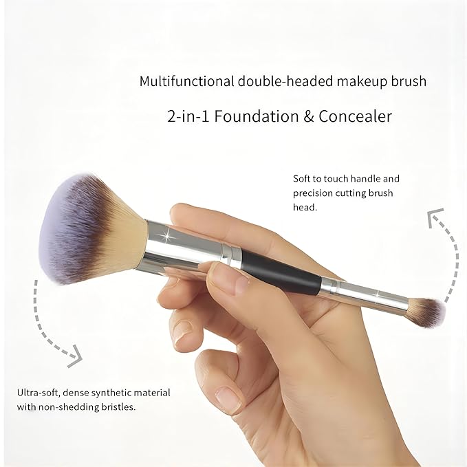 Professional Makeup Cream Contour Palette, Joyeee 6 Colours Concearler Full Coverage & Makeup Brush Set Contour Concearler Palette Contouring Face Make Up Gift for Women Girls