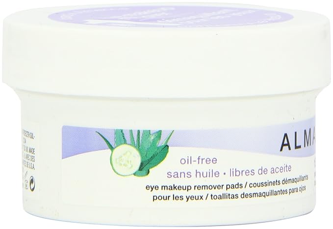 Almay Oil Free Eye Makeup Remover Pads, 15 Count in 1 box