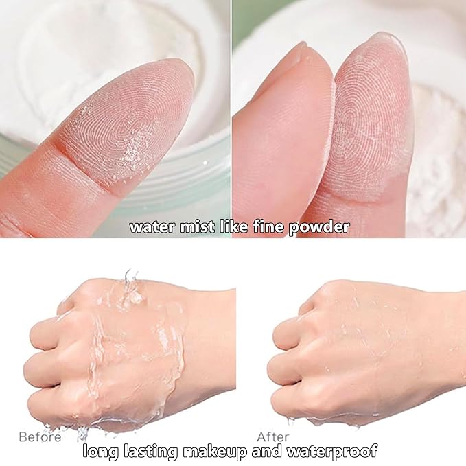 Beige Setting Powder, Powder, Setting Powder Makeup, Blurring Setting Powder by, Blurring Powder, Long Lasting Coverage, Mattifies Reduces Shine, Beige Blurring Powder For All Skin Tones
