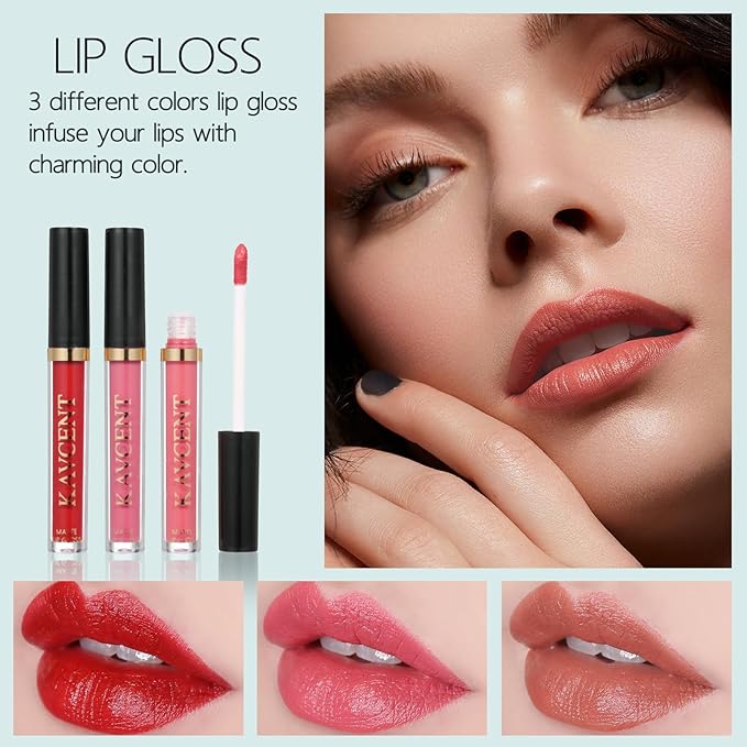 Makeup Kits Makeup Set for Teens Women Full Kit Makeup Kit for Women 20 Color Eyeshadow Palette Foundation Face Primer Lipgloss Mascara Eyeliner Makeup Brushes Gift Make up Kit