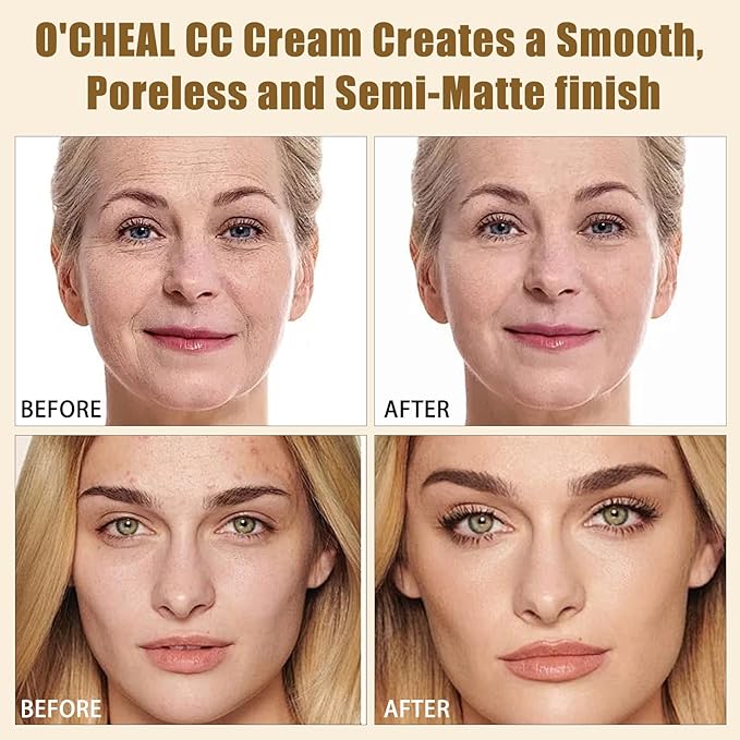 O'CHEAL Nature BB Cream with SPF 50+ and Nature CC Cream with SPF 50+